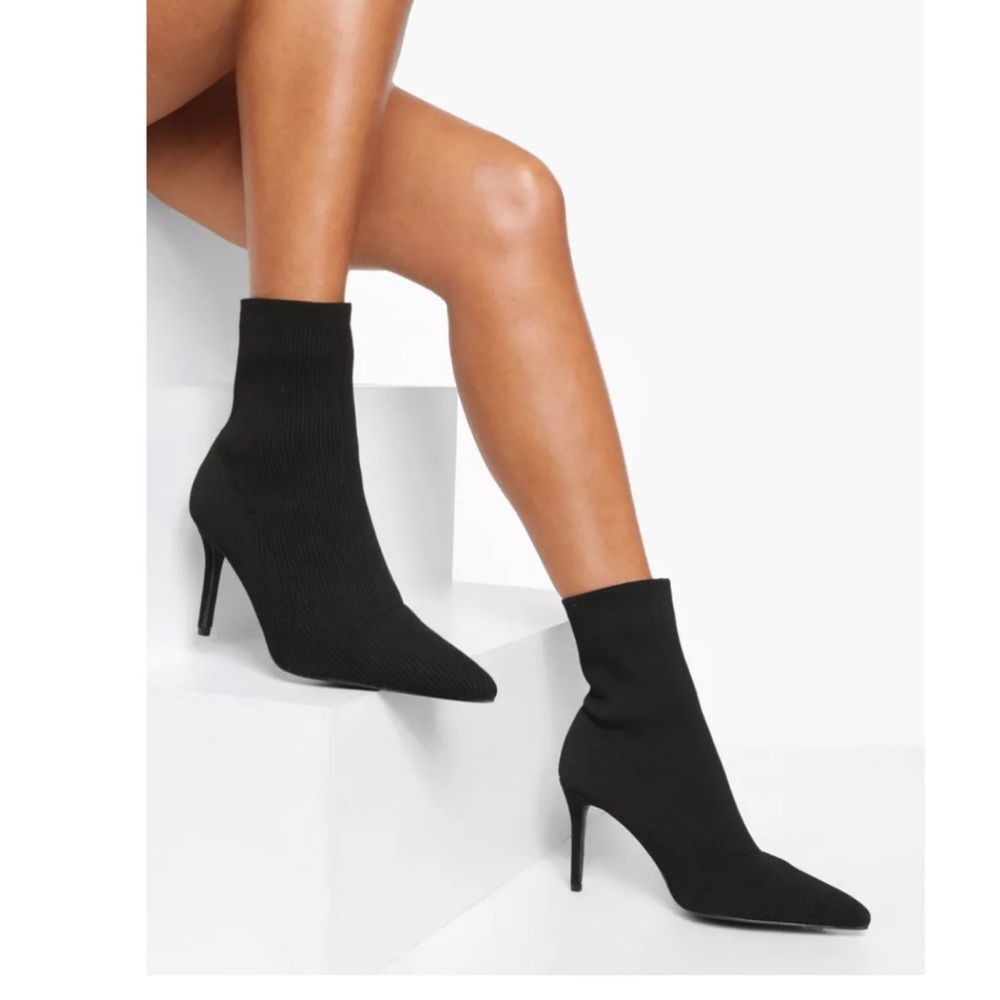 EXPRESS Stiletto Sock Bootie